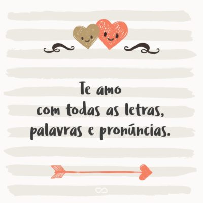 Frase de Amor - Meu Amor, Eu nunca conheci alguém como você. Você é único. Todo o cuidado e carinho que você demonstra por mim é algo raro, é uma benção de Deus em minha vida. Tudo em você me impressiona, desde a maneira em que você trata das coisas mais simples da vida até o modo em que...