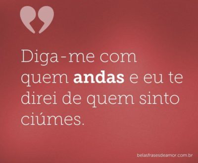 Frases de Ciúmes