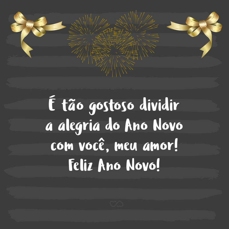 Frases de Ano Novo com Amor