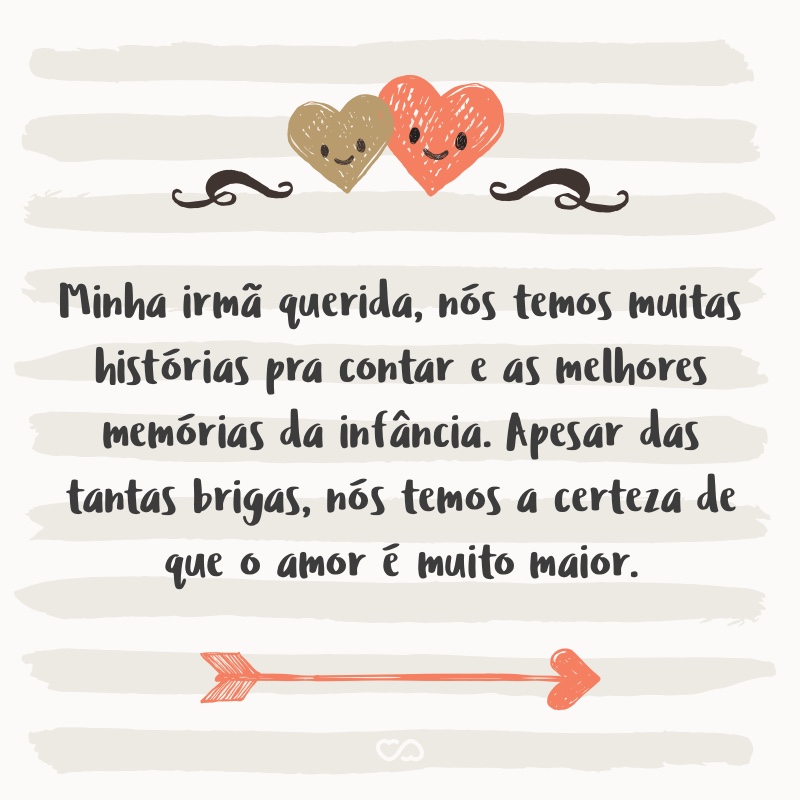 Frases de Amor para Irmã