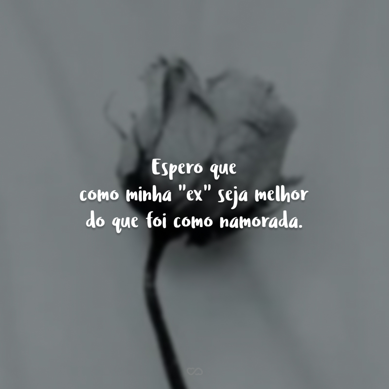 Espero que como minha 
